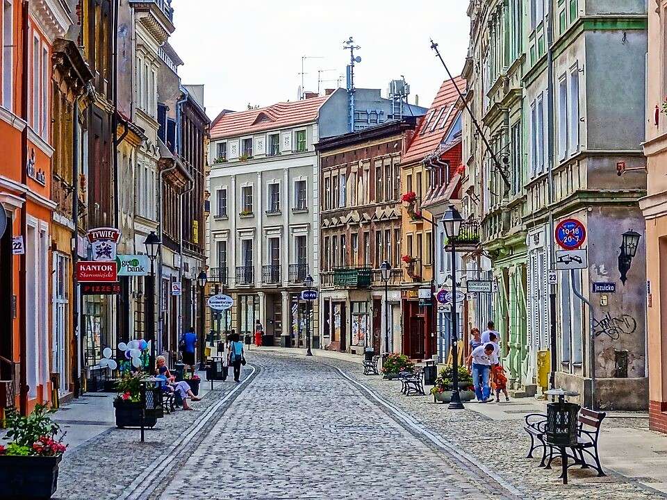 Πόλη Bydgoszcz στην Πολωνία online παζλ