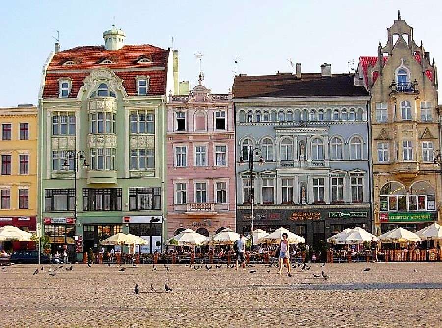 Bydgoszcz stad in Polen online puzzel