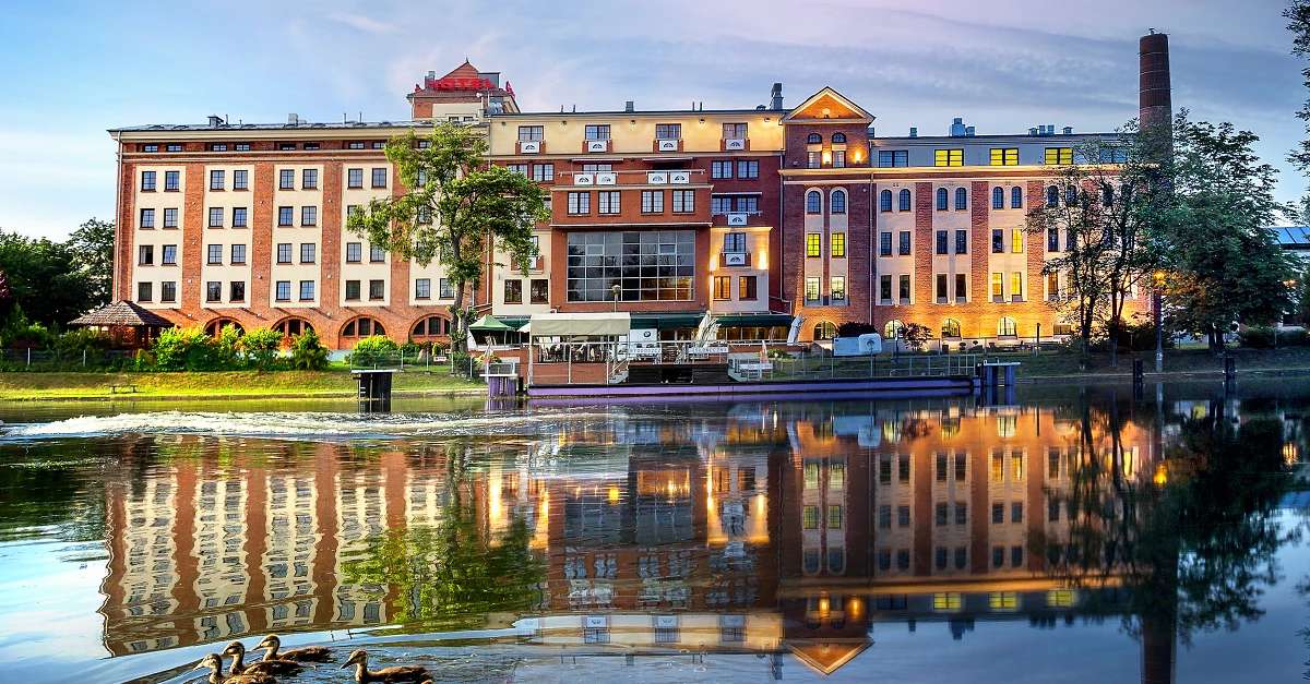 Cidade de Bydgoszcz na Polônia puzzle online