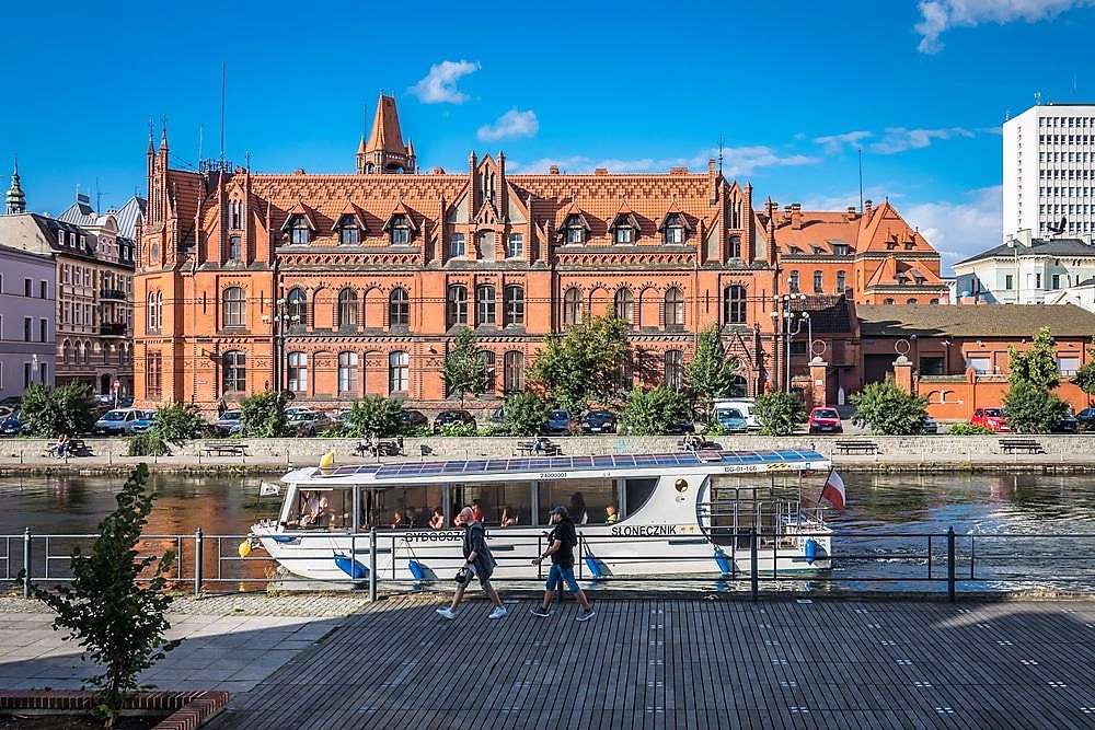 Città di Bydgoszcz in Polonia puzzle online