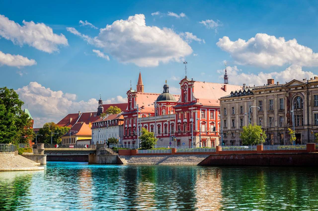 Wroclaw város Lengyelországban kirakós online