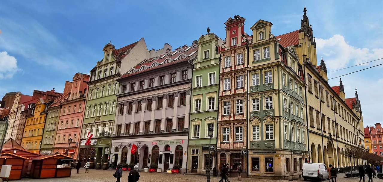 Πόλη του Βρότσλαβ στην Πολωνία online παζλ