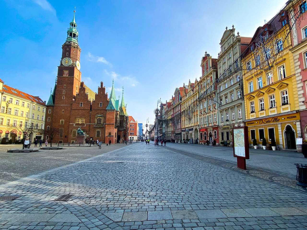 Місто Вроцлав у Польщі пазл онлайн