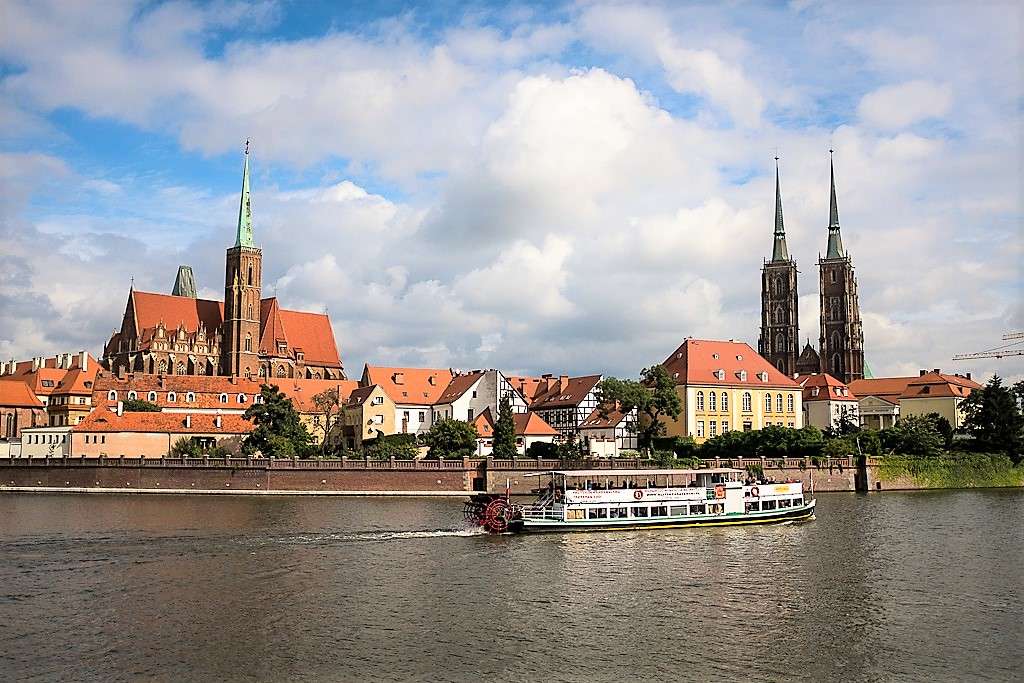 Città di Wroclaw in Polonia puzzle online