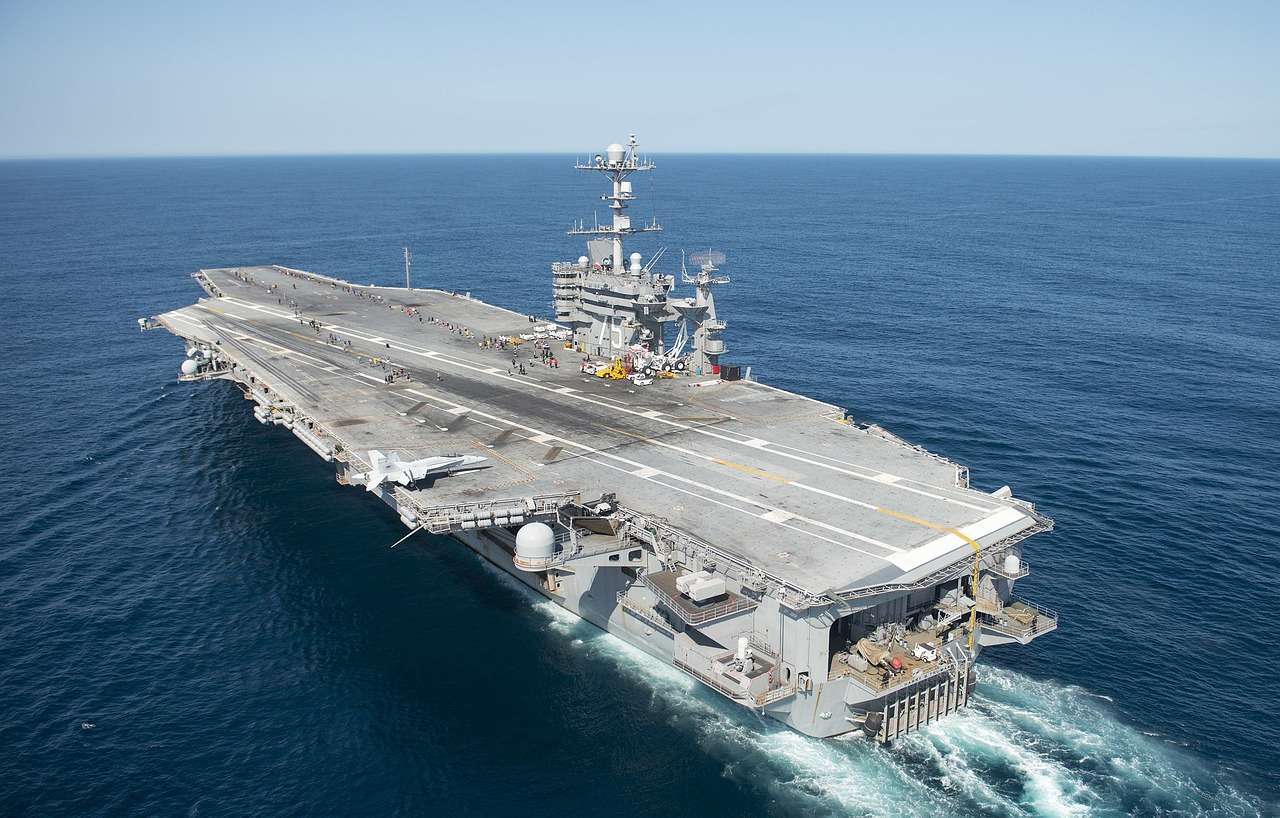 USS ハリー S トルーマン空母 オンラインパズル
