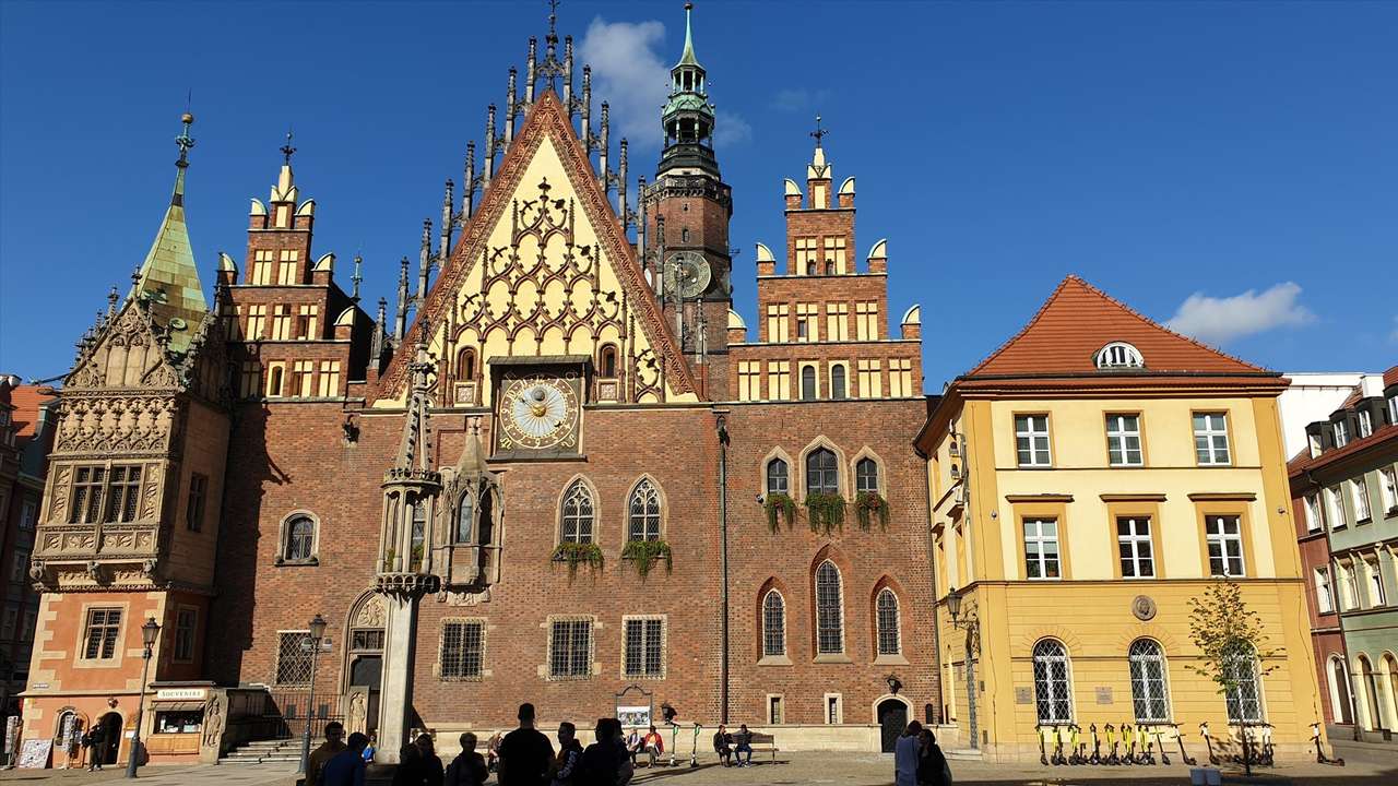 Orașul Wroclaw din Polonia puzzle online