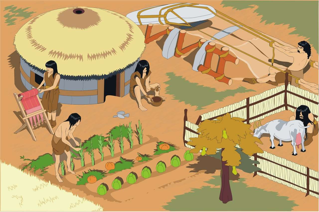 Stages of Prehistory jigsaw puzzle online