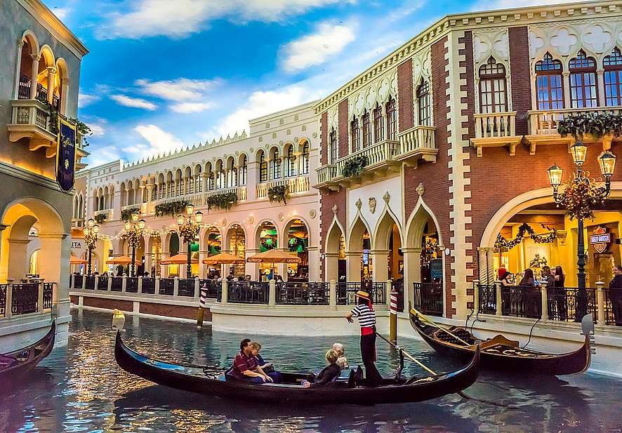 Венеція по-американськи - Лас-Вегас пазл онлайн