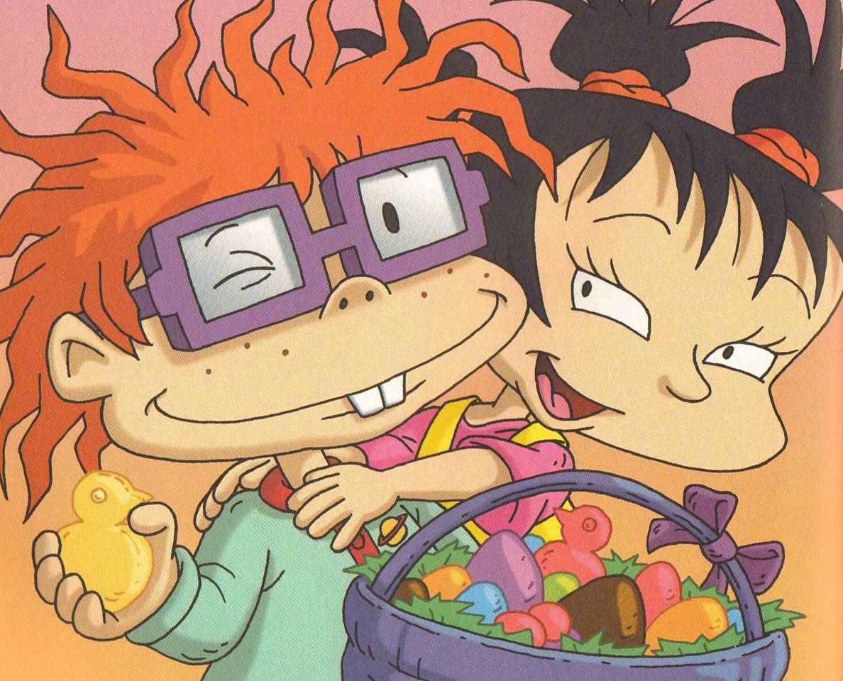 A Páscoa de Chuckie e Kimi quebra-cabeças online