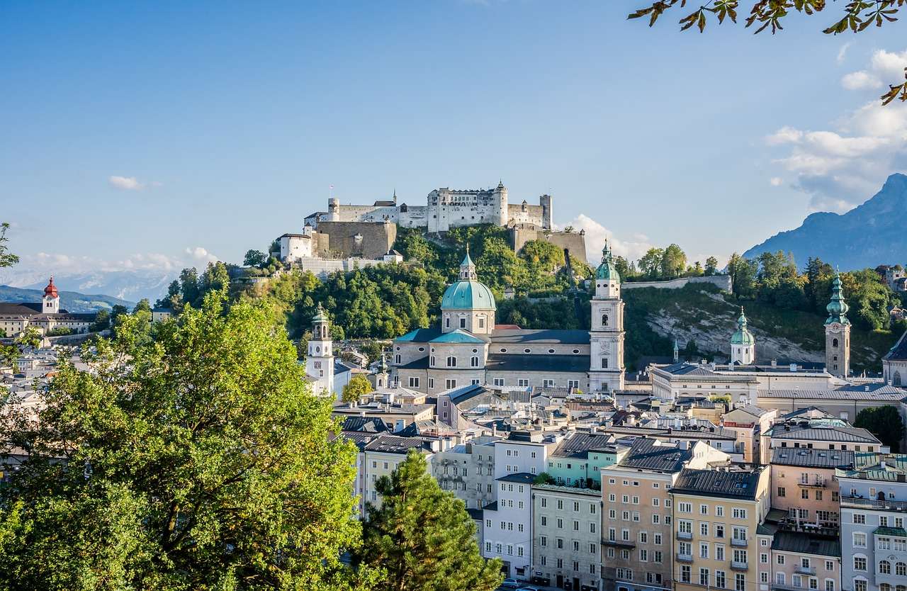 Centro storico di Salisburgo puzzle online