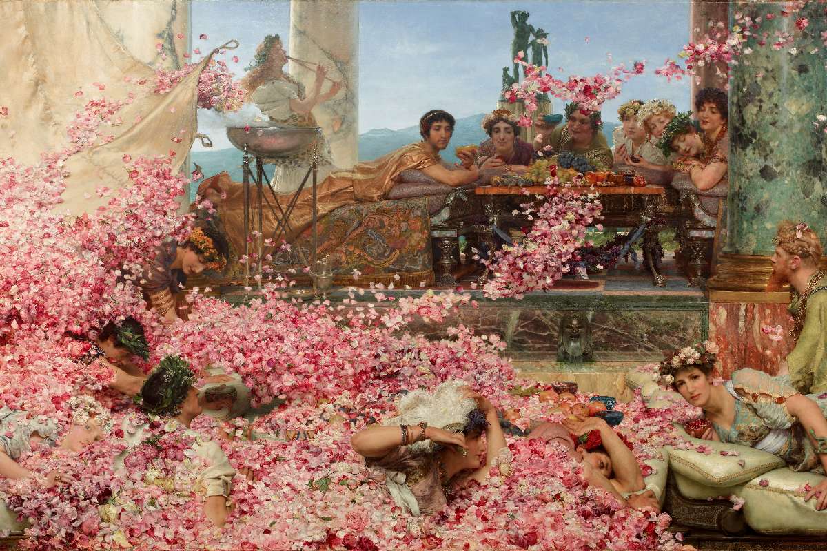 „Trandafirii lui Elagabal” -capcană mortală puzzle online