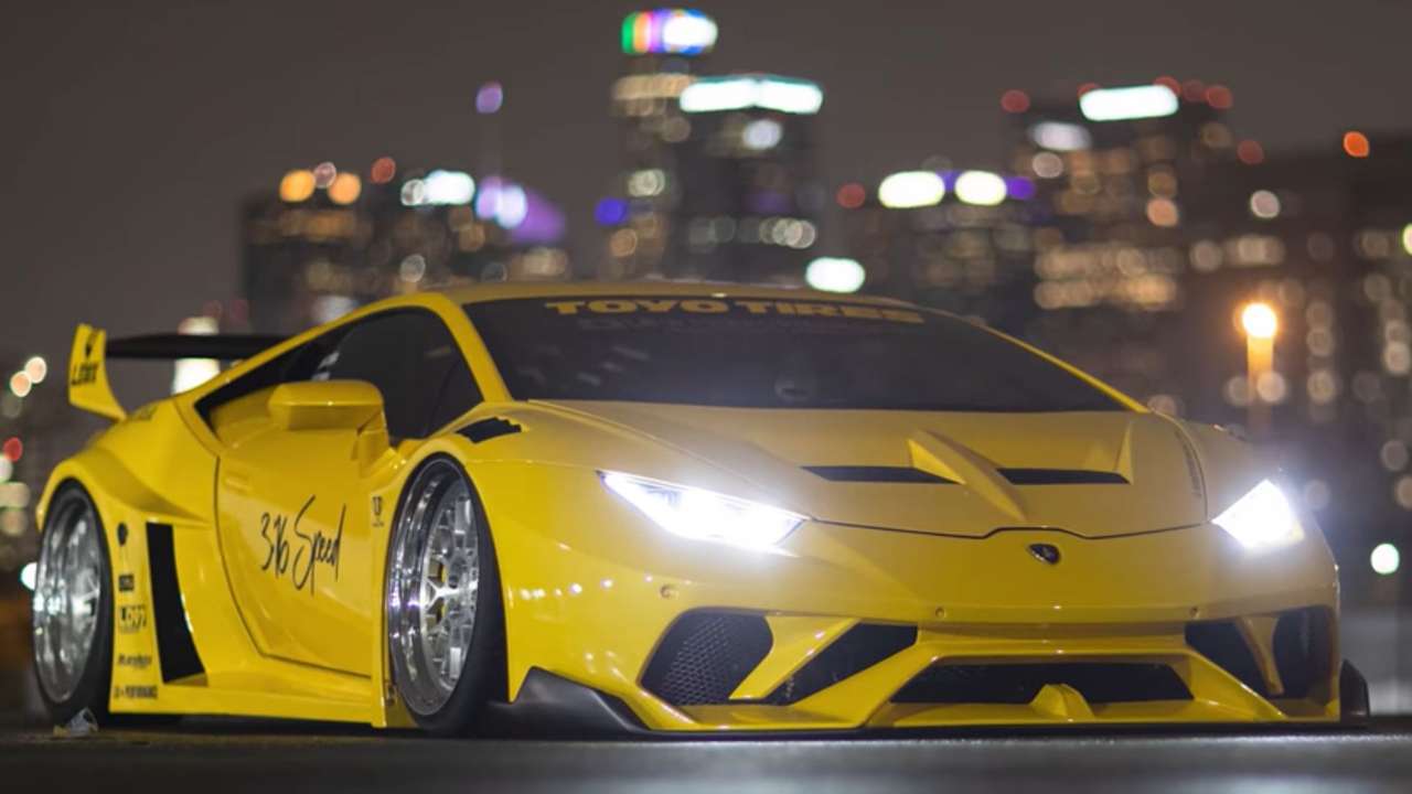 Lamborghini huracan twin turbo pussel på nätet