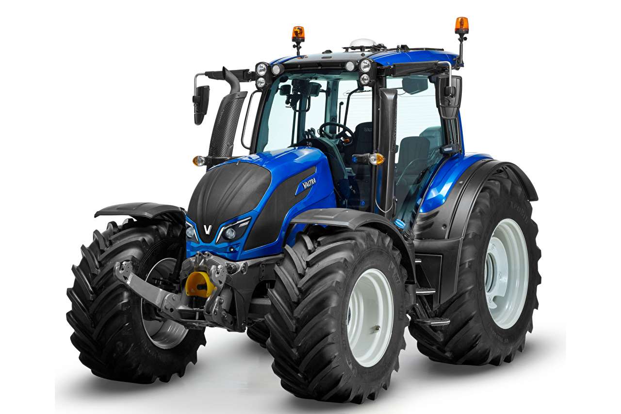 Zemědělský traktor - Valtra N174 skládačky online