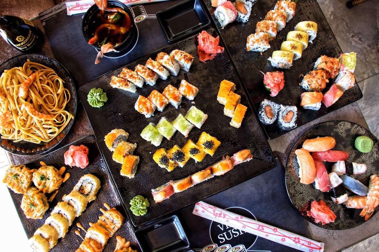 Festa del sushi puzzle online