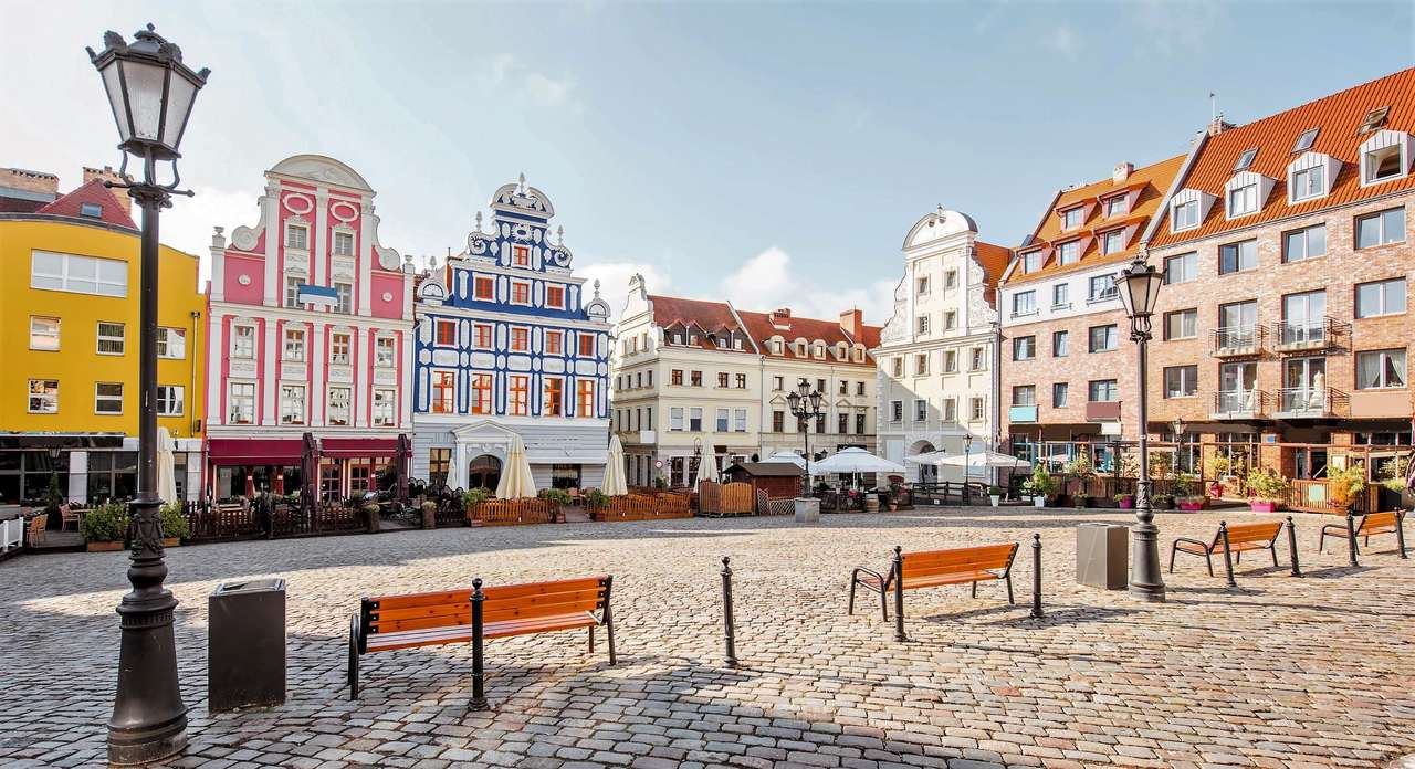 Stettin Stadt in Polen Online-Puzzle