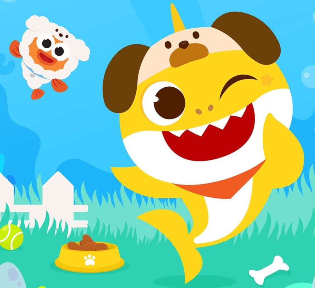 Puppy Baby Shark und William❤️❤️❤️❤️ Puzzlespiel online