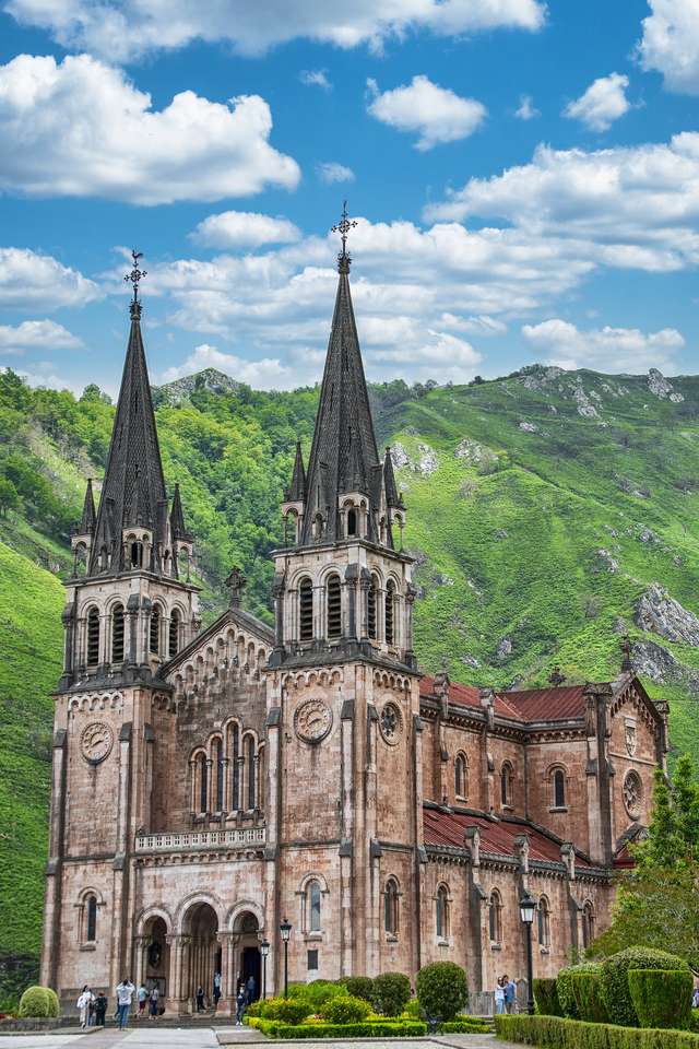 kerk in de bergen legpuzzel online