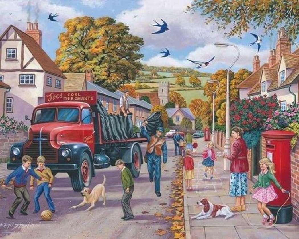 coal sellers jigsaw puzzle online