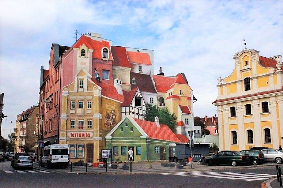 Città di Poznan in Polonia puzzle online