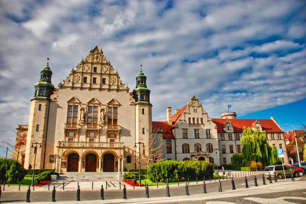Город Познань в Польше пазл онлайн