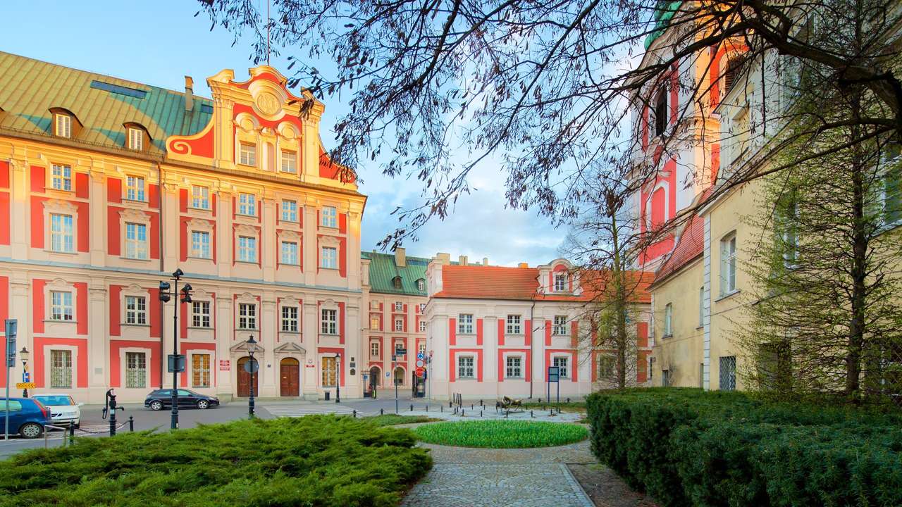 Poznan város Lengyelországban kirakós online