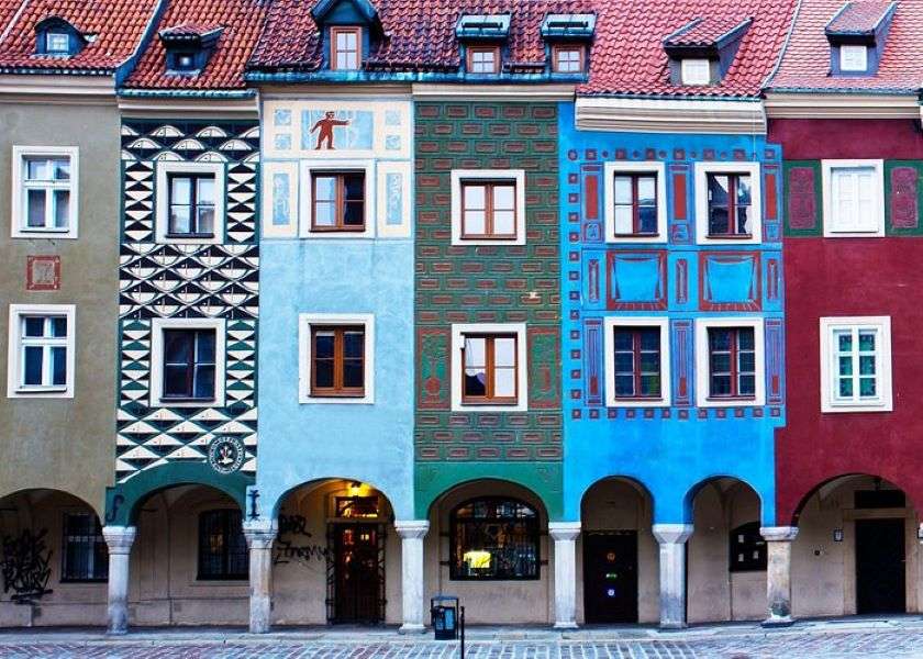 Cidade de Poznan na Polônia quebra-cabeças online