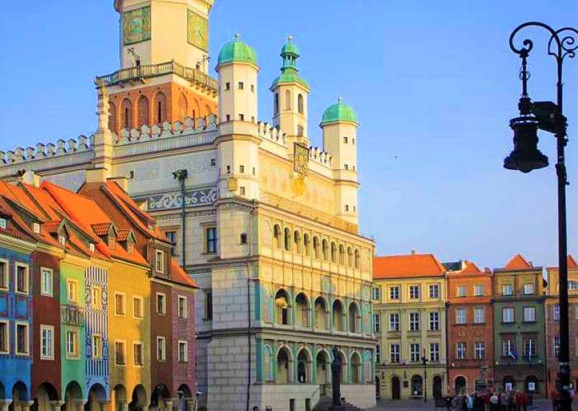 Staden Poznan i Polen Pussel online