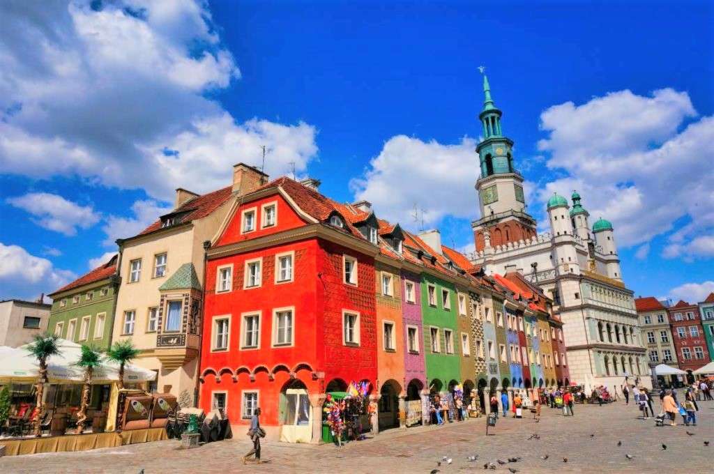 Ciudad de Poznan en Polonia rompecabezas en línea