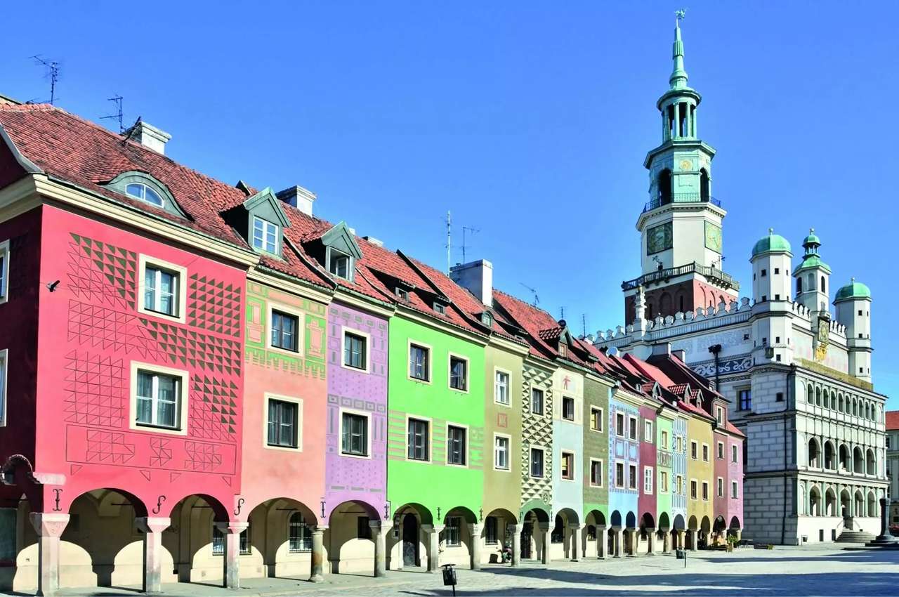 Poznan város Lengyelországban online puzzle