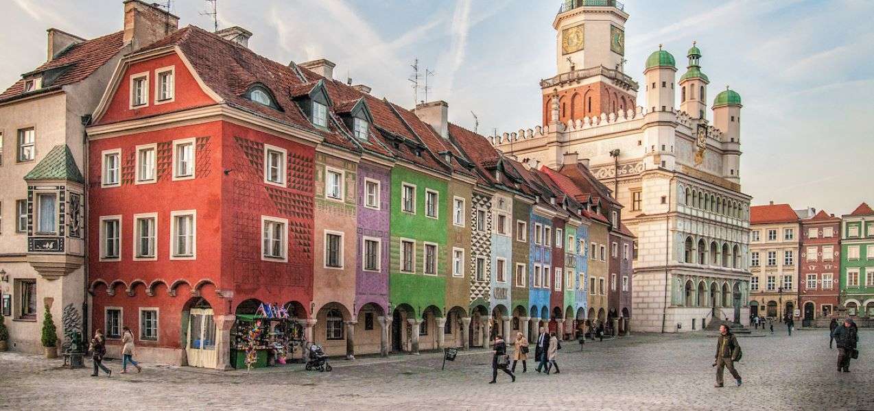 Città di Poznan in Polonia puzzle online