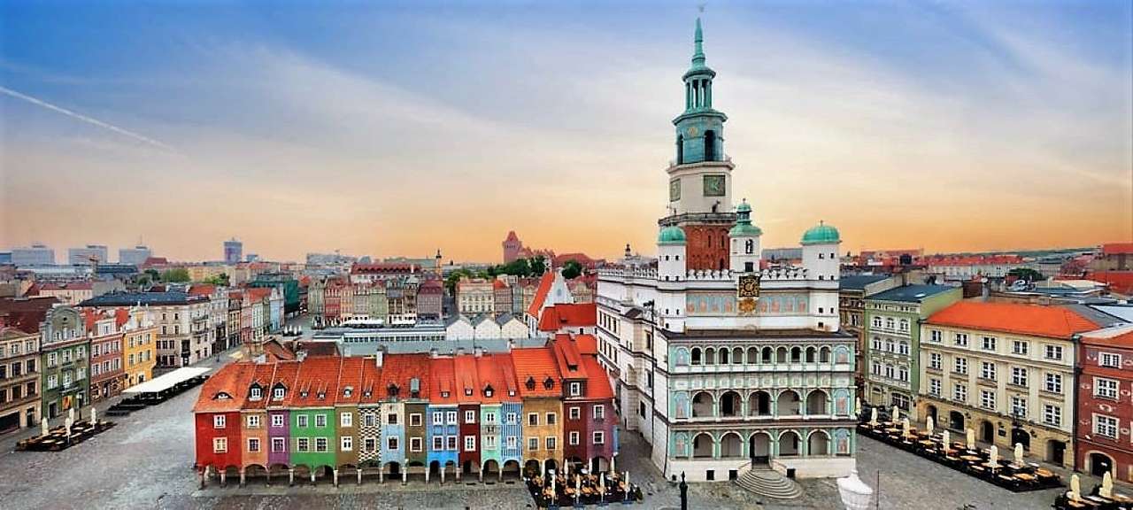 Stad Poznan in Polen legpuzzel online