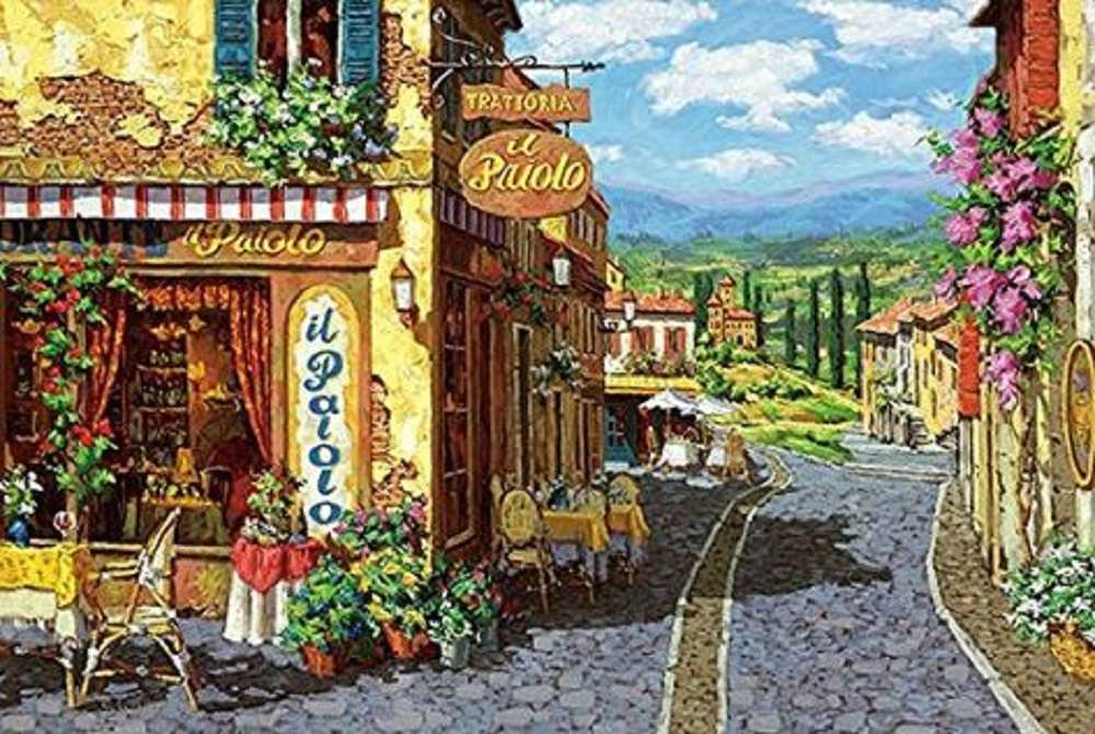 Trattoria en Toscane puzzle en ligne