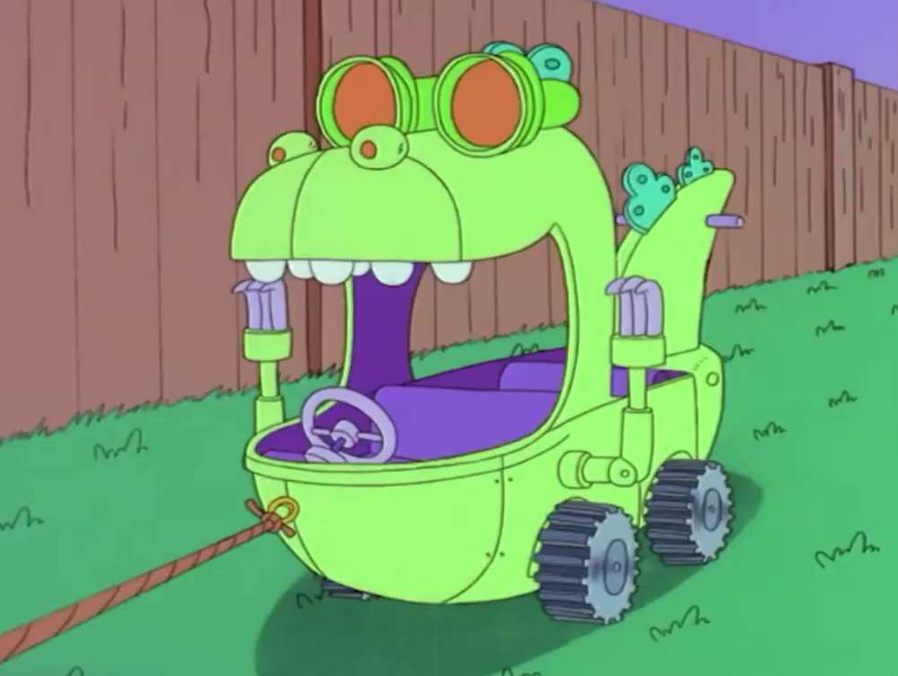 The Reptar Wagon❤️❤️❤️❤️❤️❤️ jigsaw puzzle online