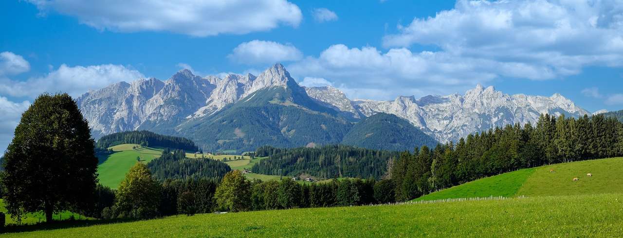 Зальцбургські гори Теннен пазл онлайн