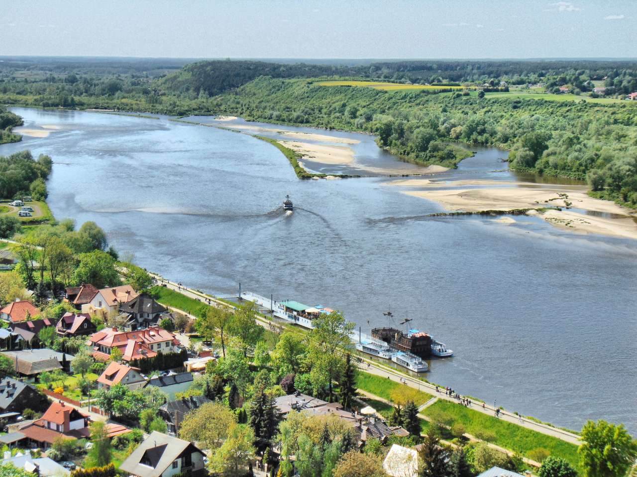 Vistula στο Kazimierz Dolny παζλ online