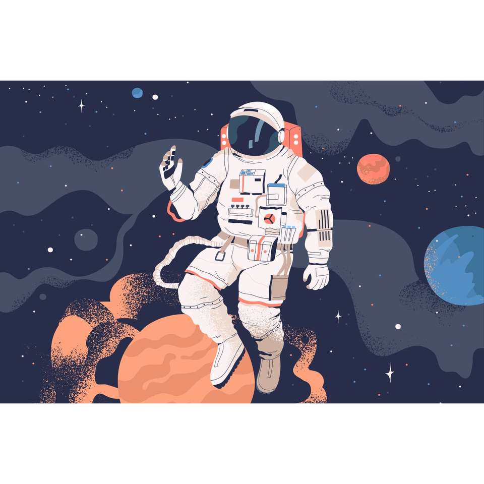 Der Astronaut Puzzlespiel online