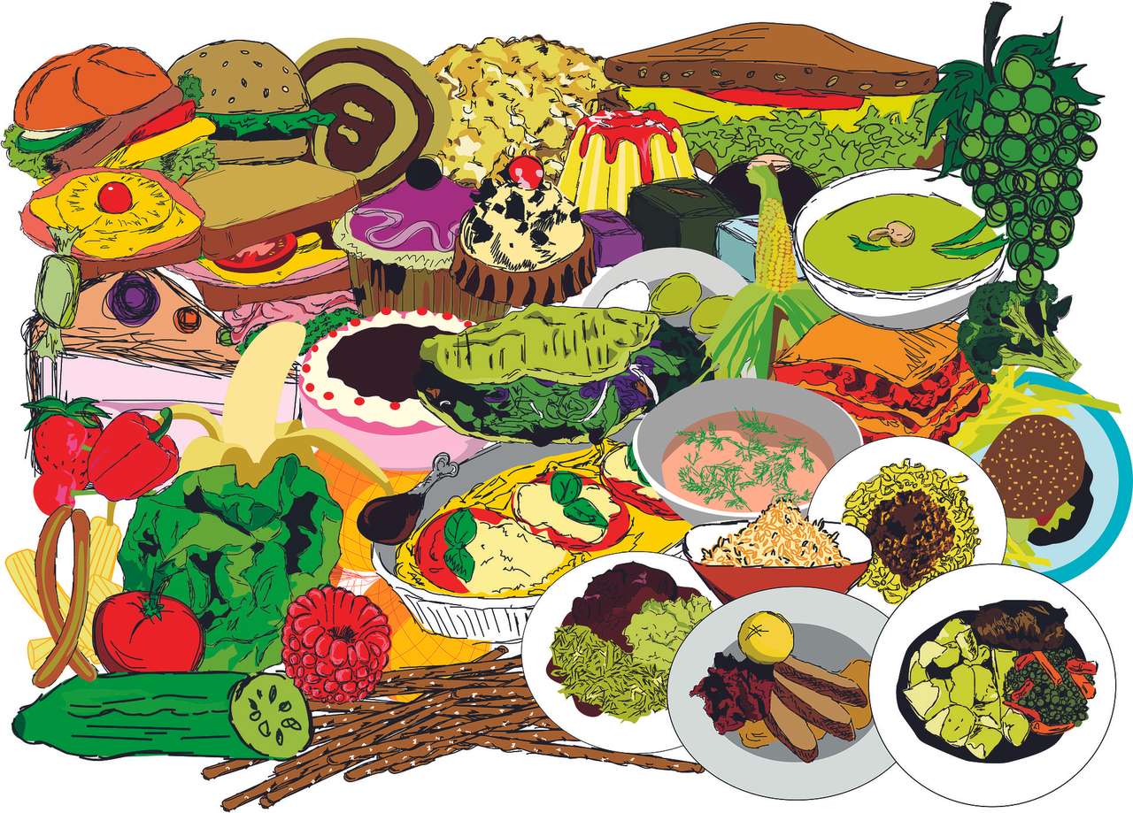 Varietate alimentară puzzle online