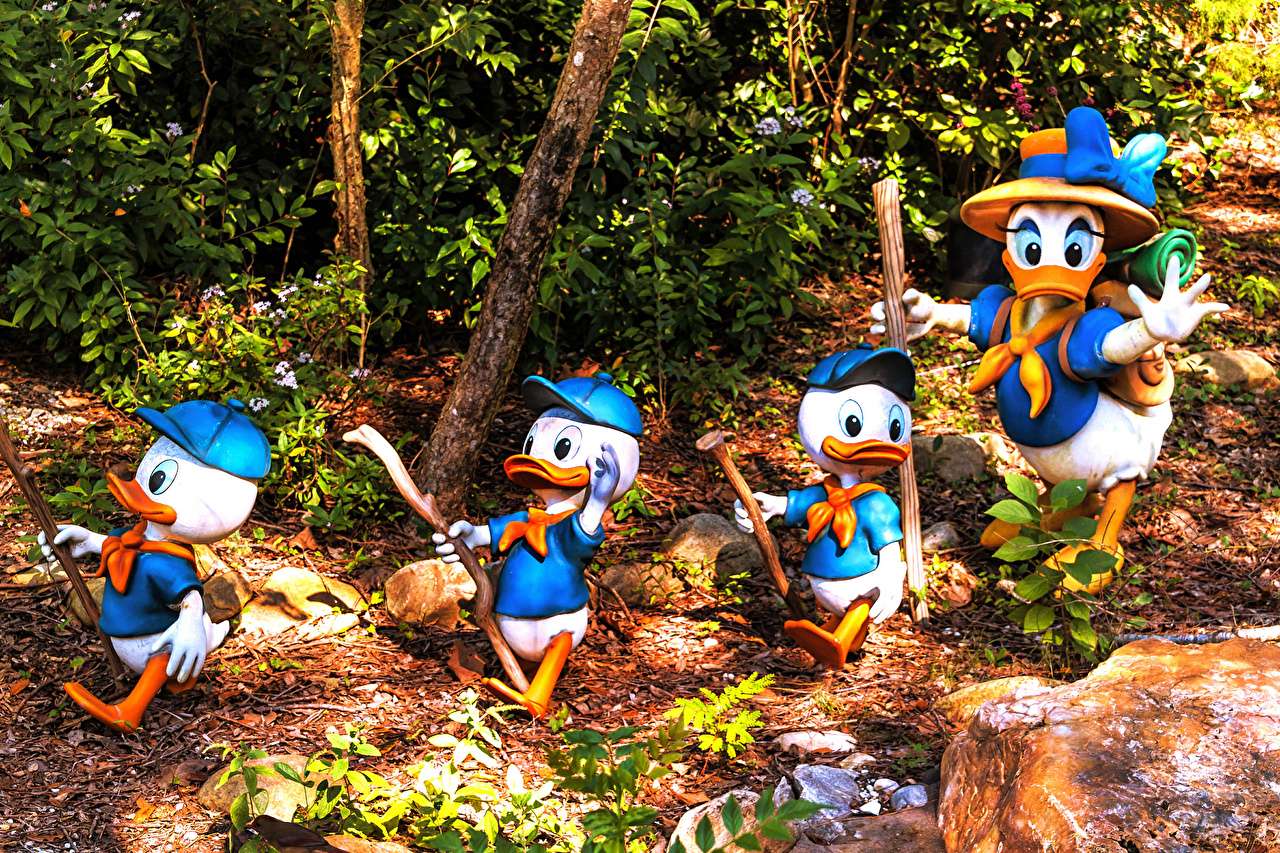 Florida - Disney's Animal Kingdom Duck Park pussel på nätet