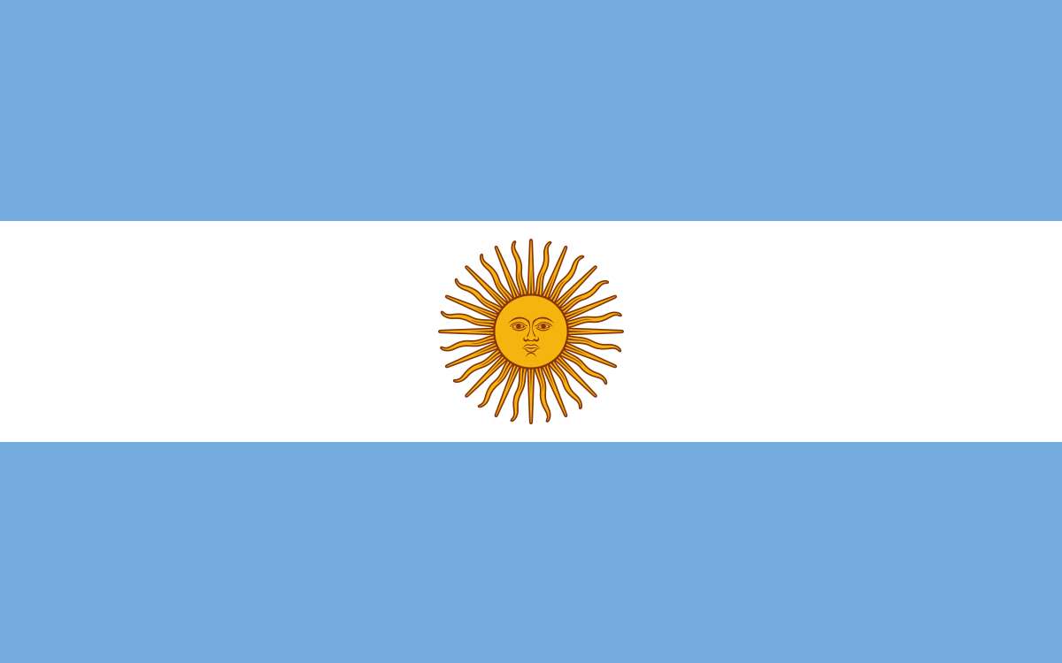 Аргентинський прапор онлайн пазл