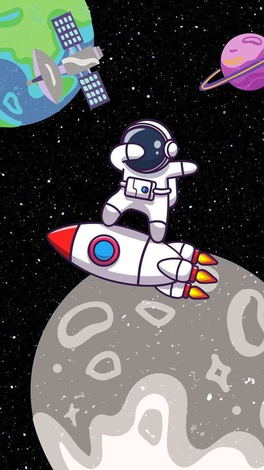 Astronaute puzzle en ligne