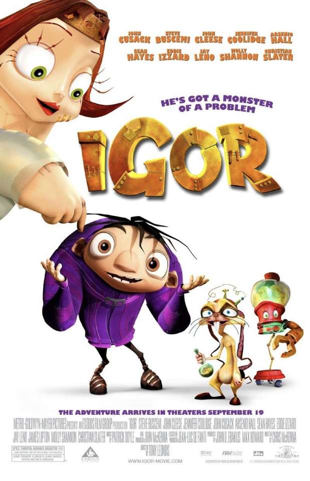 Игор (2008) Филмов плакат онлайн пъзел