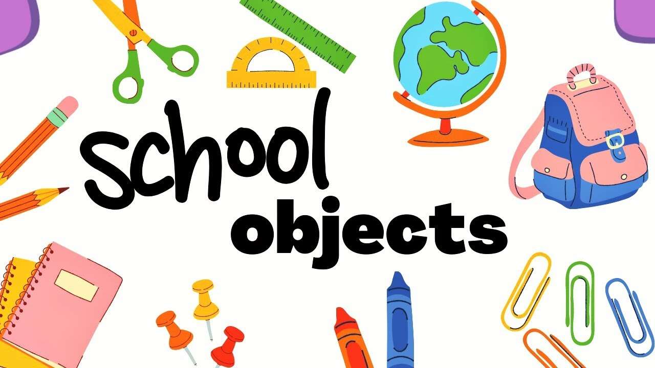 school objects rompecabezas en línea