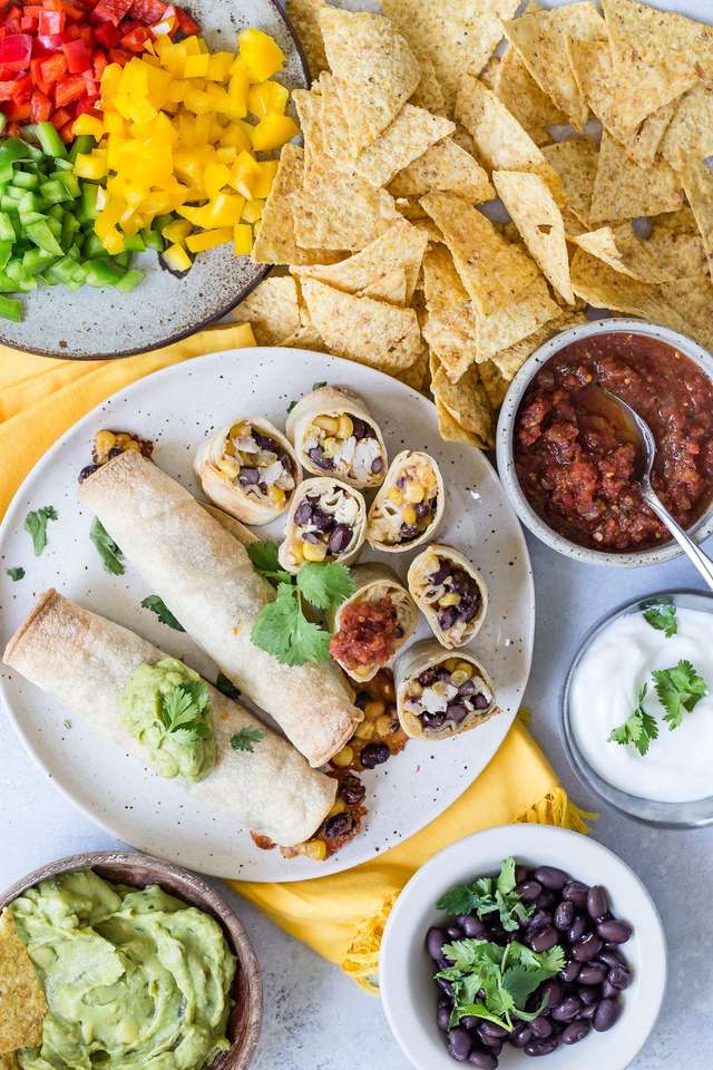 Vegan Taco Roll-ups legpuzzel online