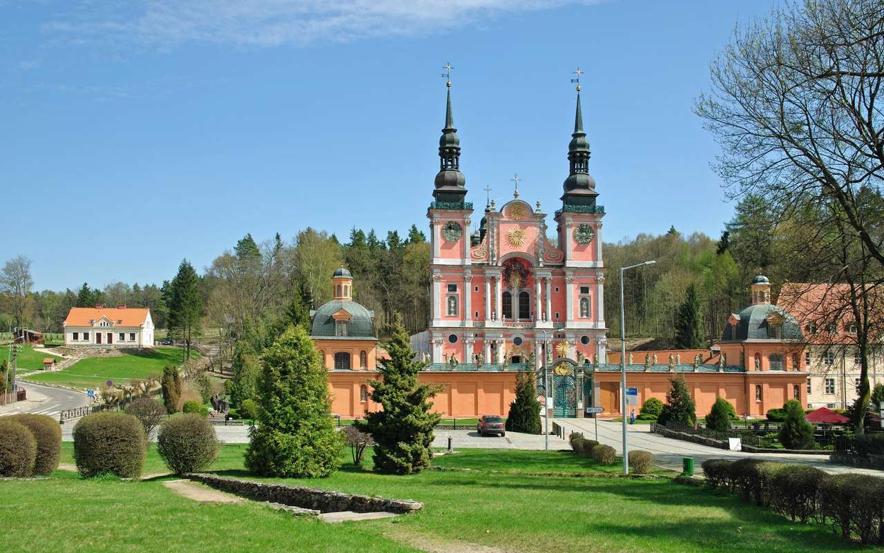 Манастир в Мазурия, Полша онлайн пъзел