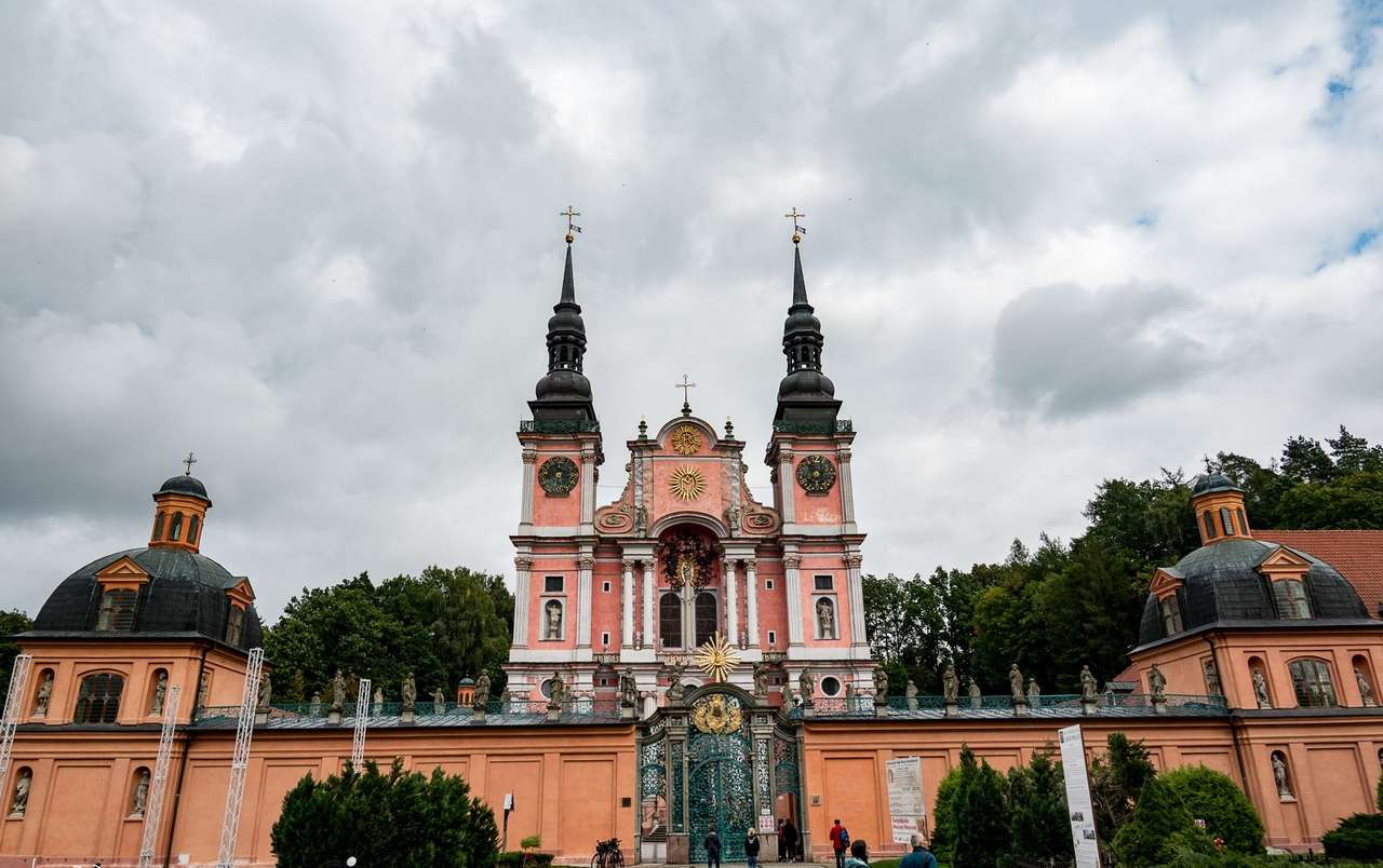 Монастырь на Мазурах Польша онлайн-пазл