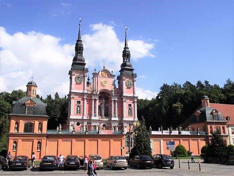 Kloster in den Masuren Polen Puzzlespiel online