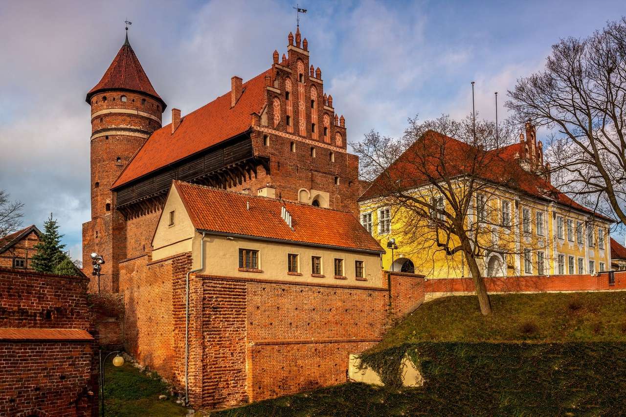 Château en Mazurie en Pologne puzzle en ligne