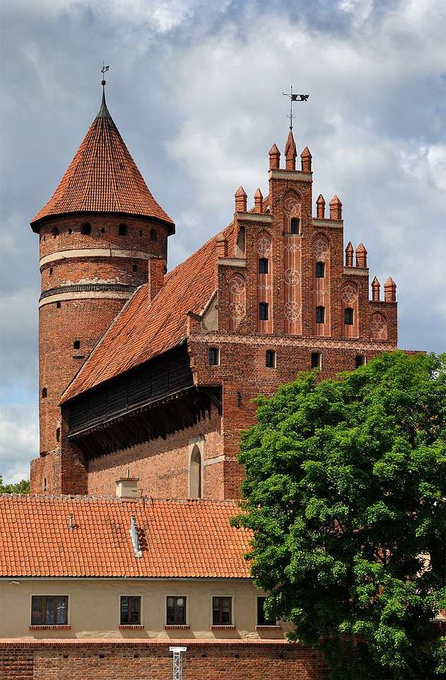 Κάστρο σε Masuria στην Πολωνία παζλ online