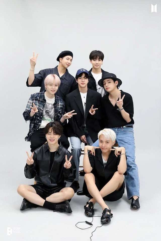 bts и армия онлайн пъзел