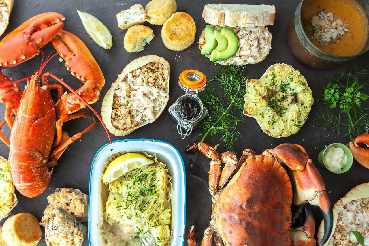 Fresh Seafood jigsaw puzzle online